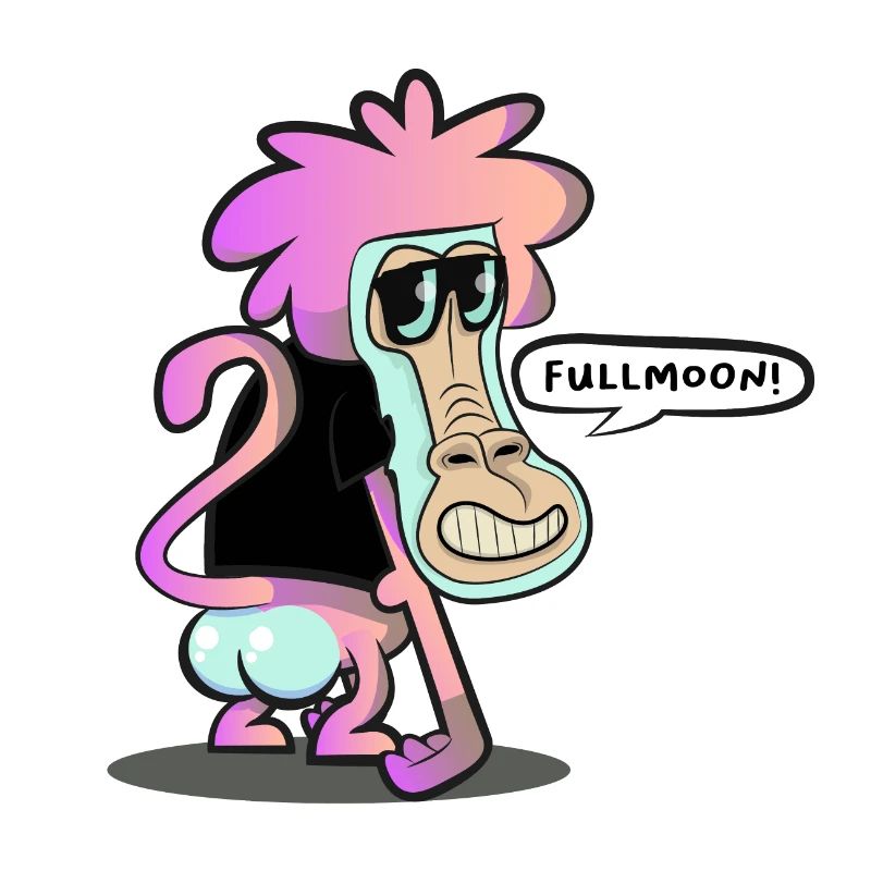 Baboon FullMoon
