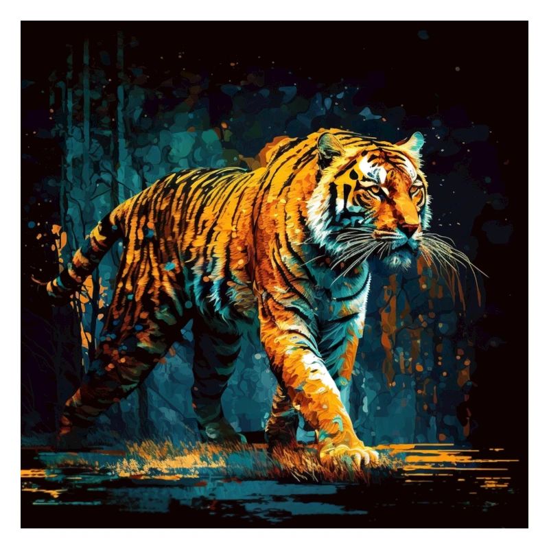 Bengalischer Tiger, Trail-Jäger