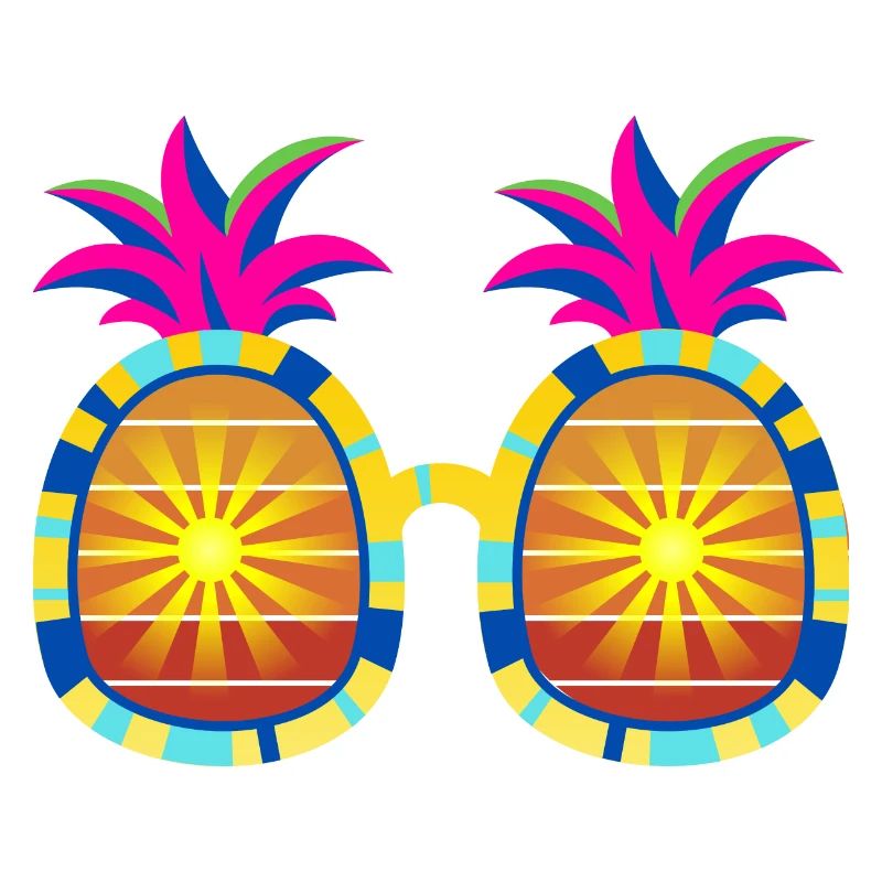 Ananas-Sonnenbrille