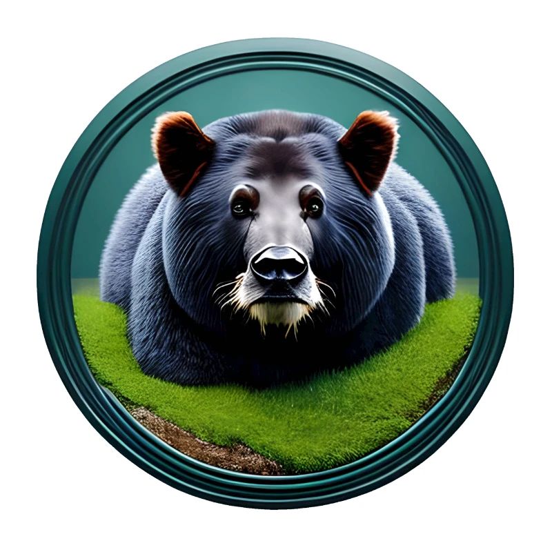 Braunbär im Wald