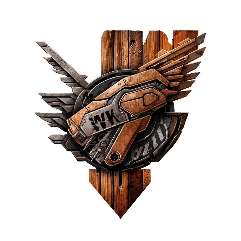 wood cyber style