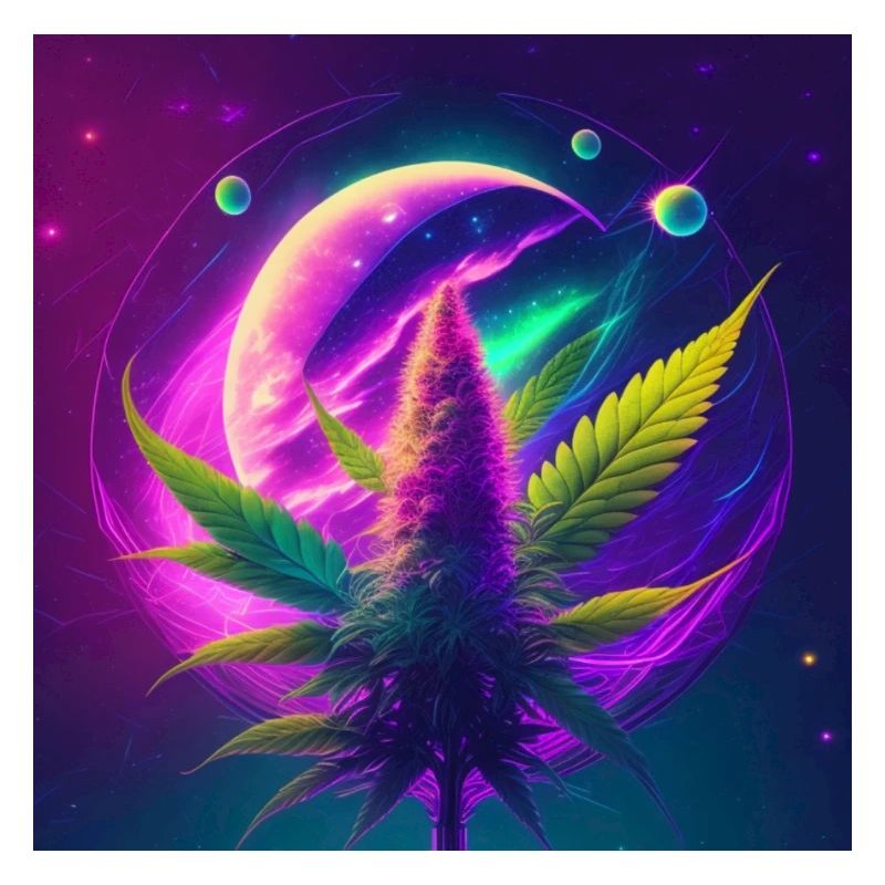 Weltraum Cannabis