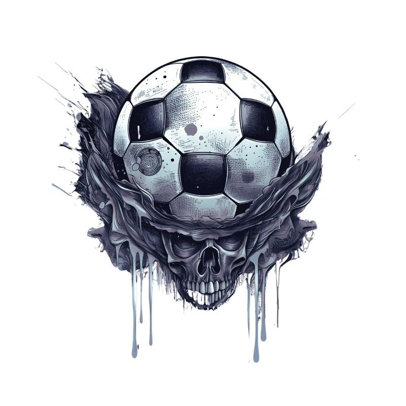 Fußball Skelett