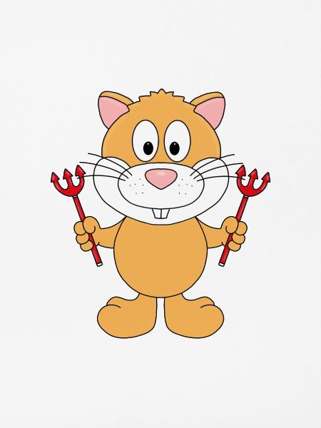 HAMSTER - TEUFEL - TIER