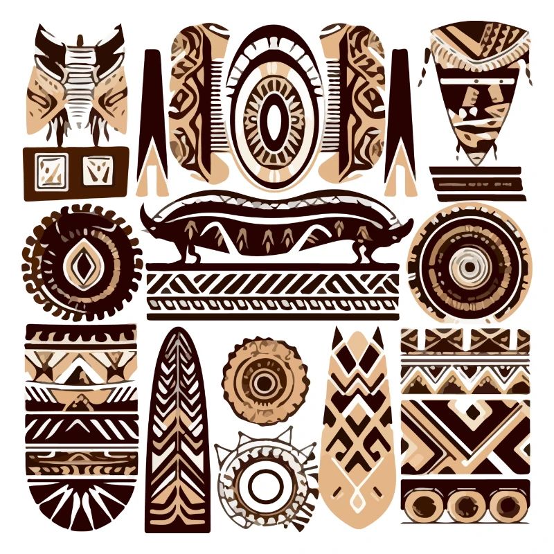 Afrikanische Folklore