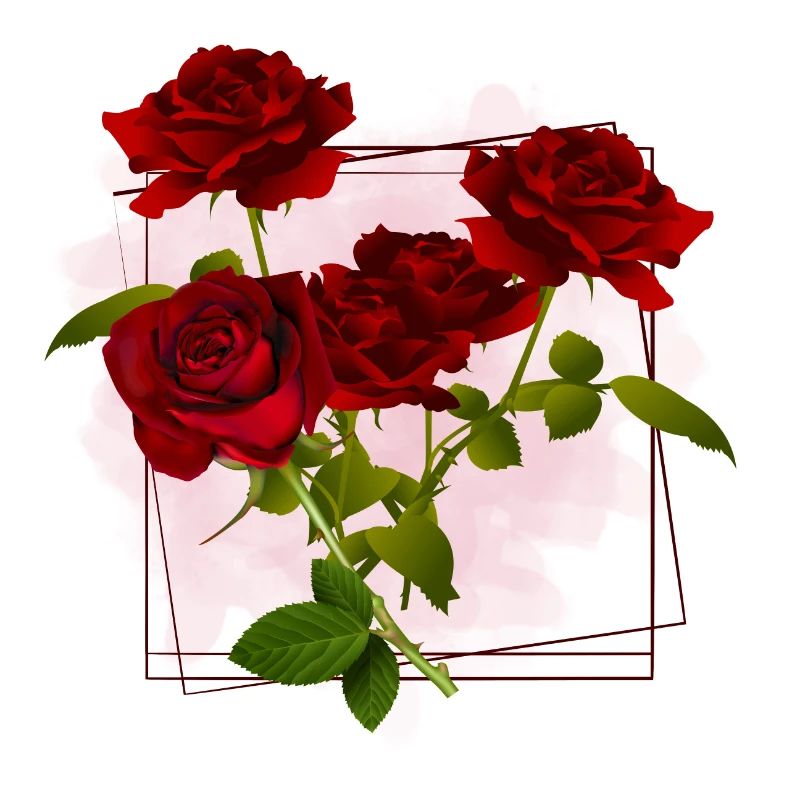 Blumen Rahmen