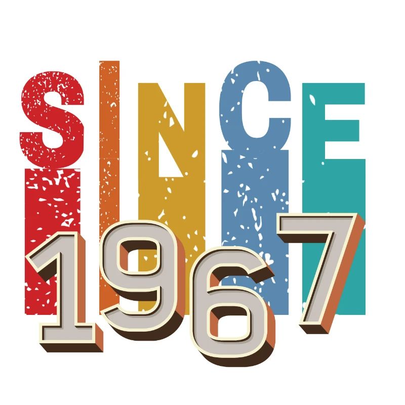 Seit 1967 retro