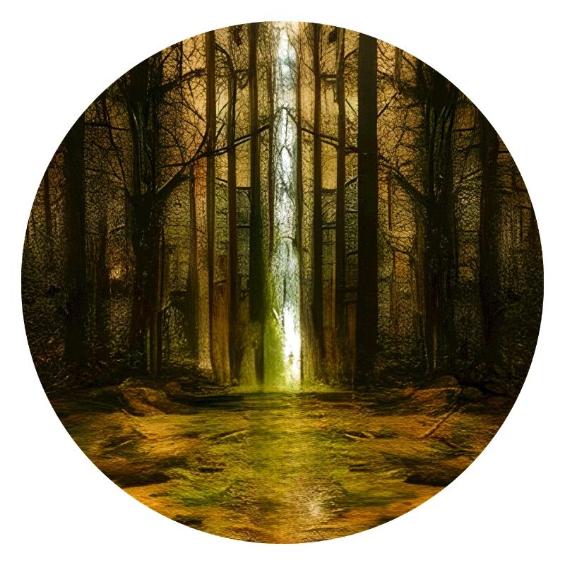 Dunkler Wald