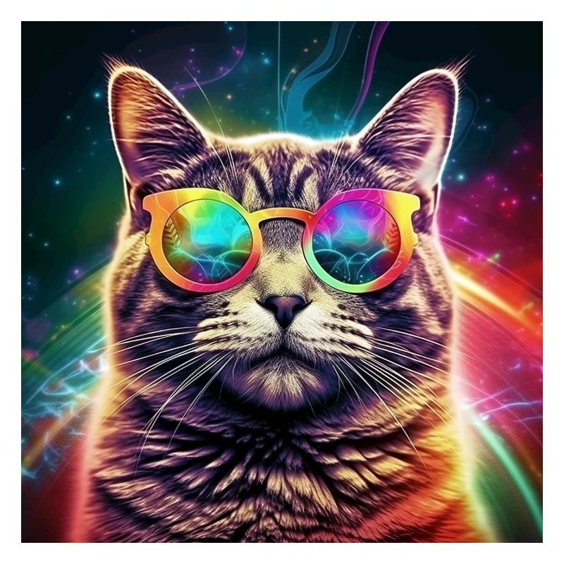Kosmischer Katzenflair