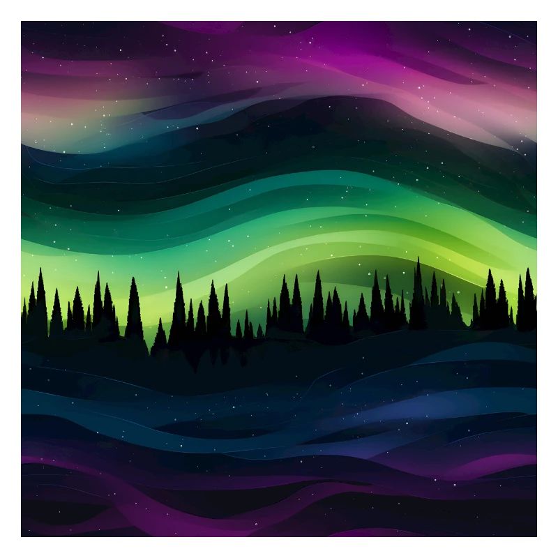 Luminous Skies: Polarlichter-Kollektion