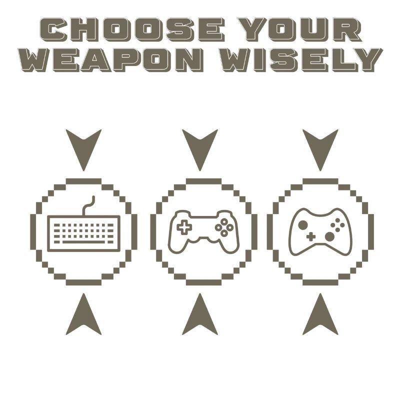 Wähle deine Waffe