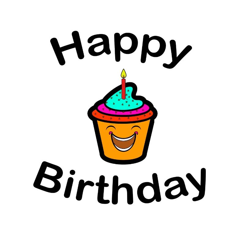 Happy Birthday Cupcake