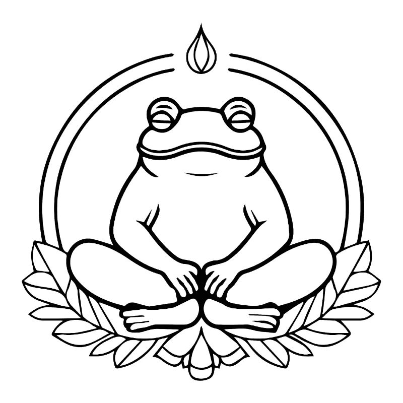 Frosch Amphibie Kröte