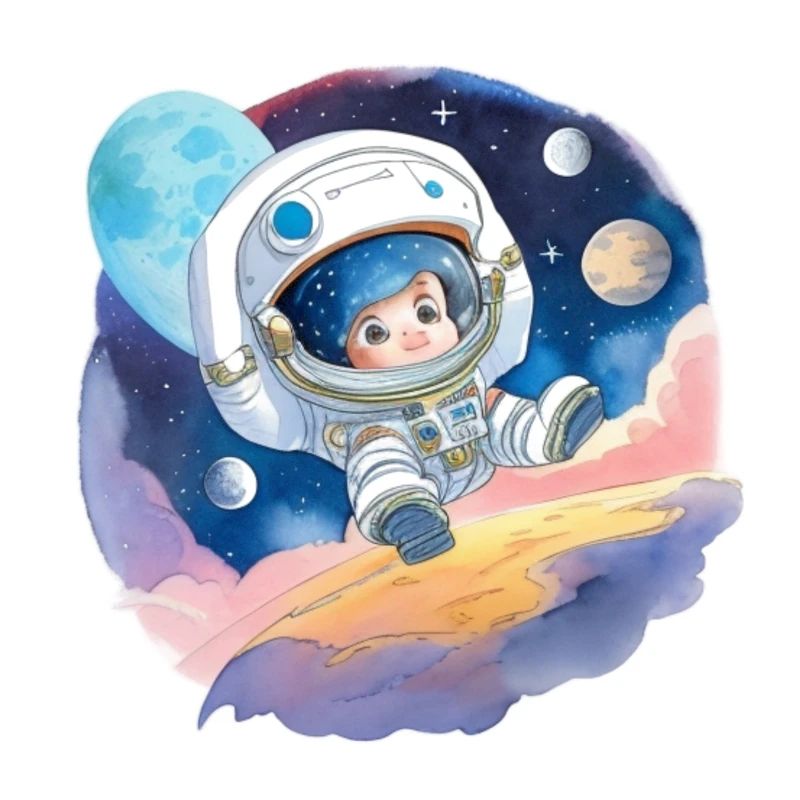 Astronauten Baby