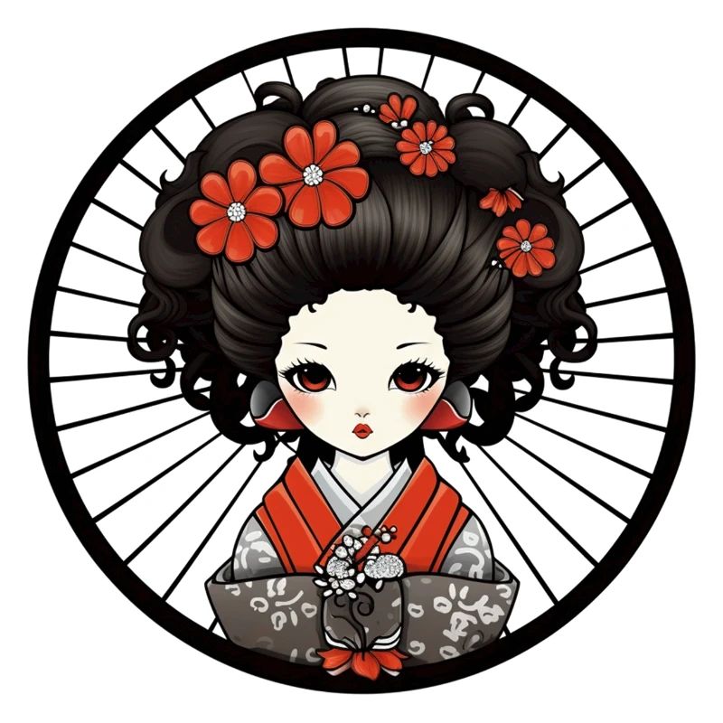 Chibi Geisha Japan