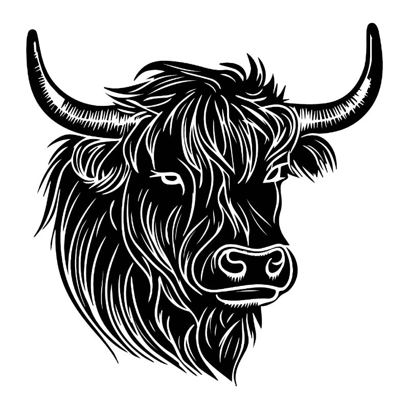 Schottische Highland Kuh