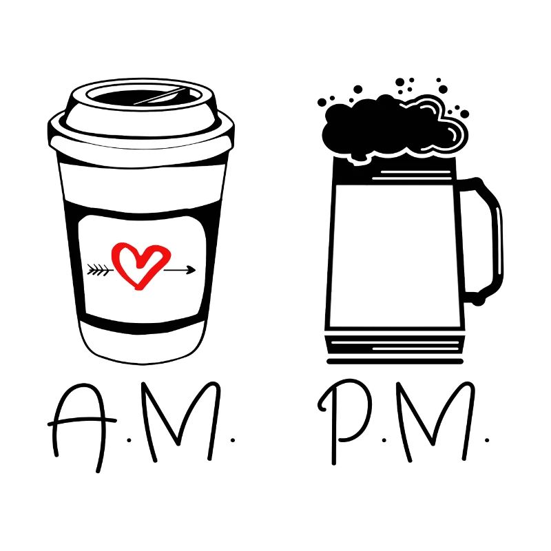 A.M. Coffee and P.M. Beer