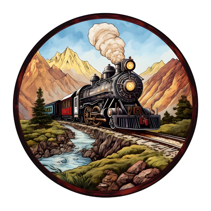 Zug Lokomotive Bahn