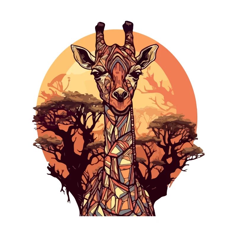 Aki, die Giraffe