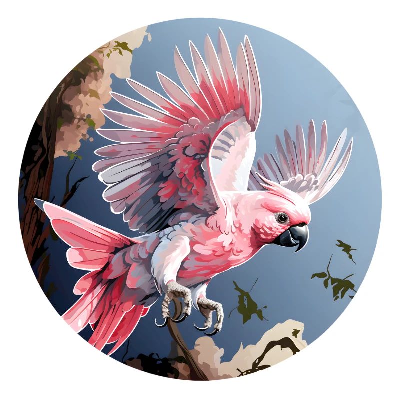 Fliegende Galah