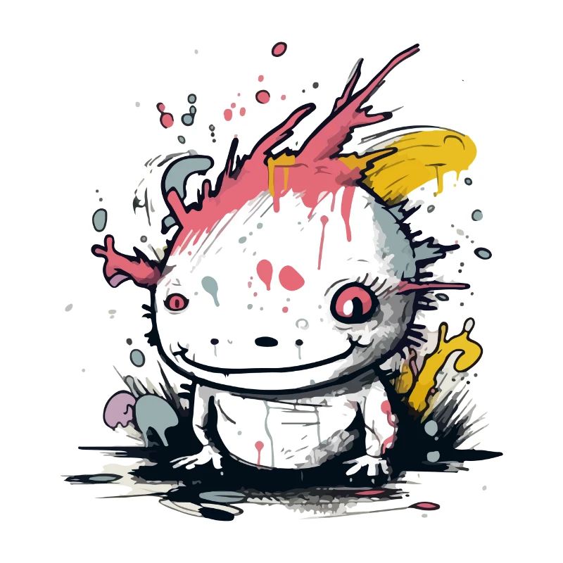 Miku der Axolotl