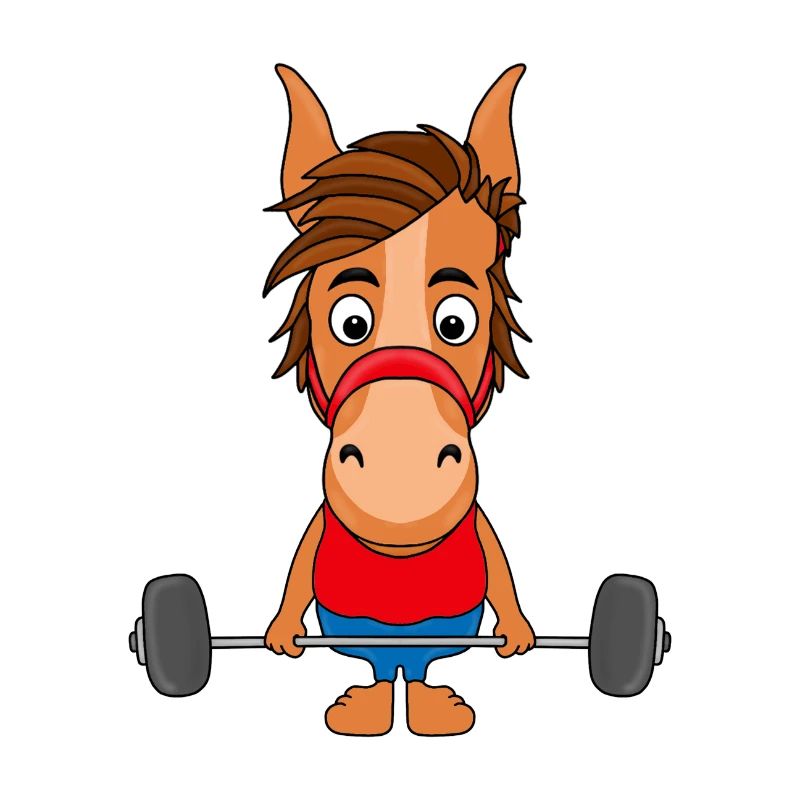 GEWICHTHEBER - PFERD