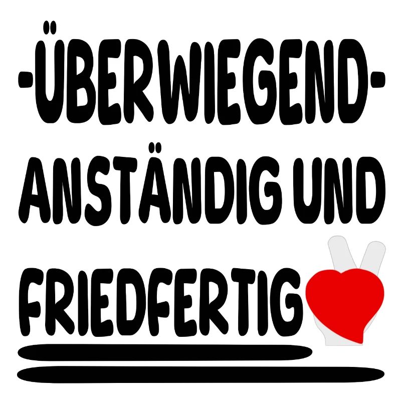anständig friedfertig