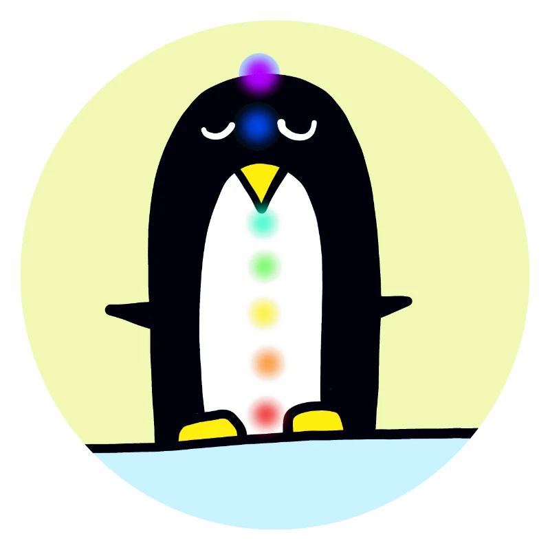 spiritueller Pinguin