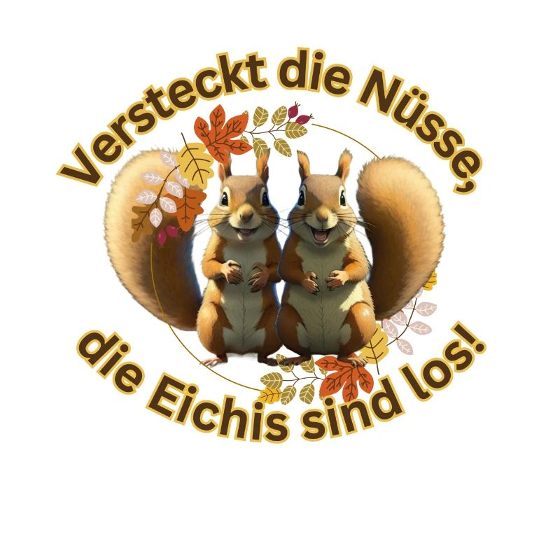 Versteckt die Nüsse