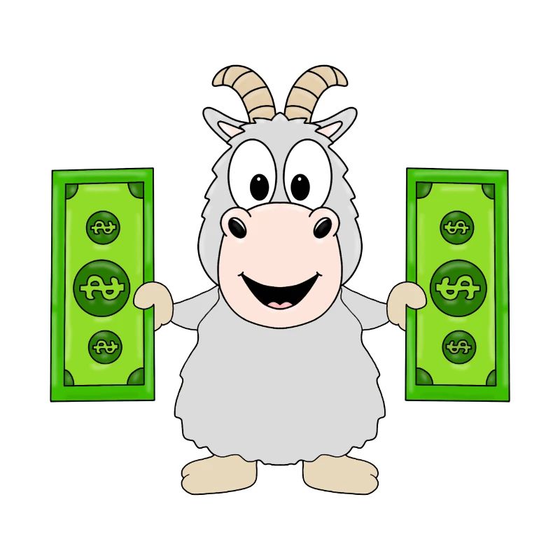 ZIEGE - TIER - GELD