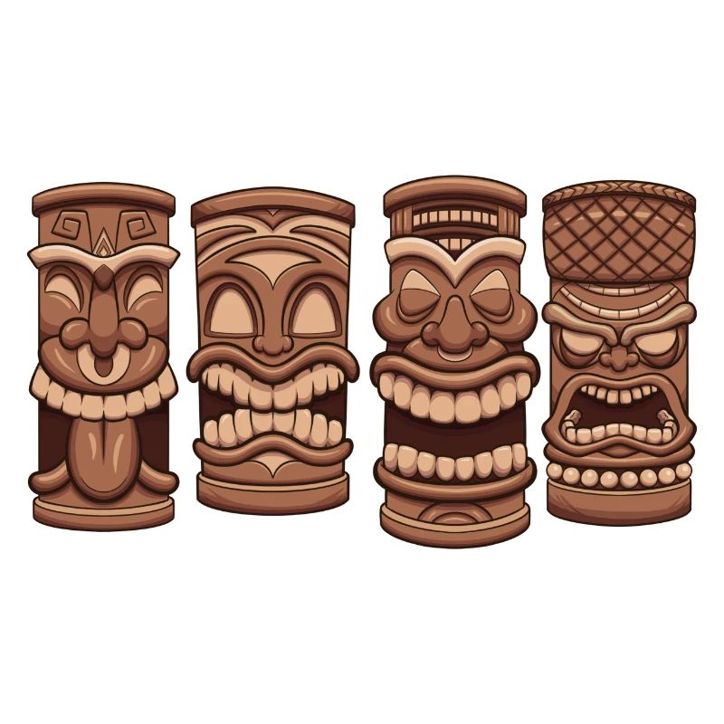 Tiki-Totems