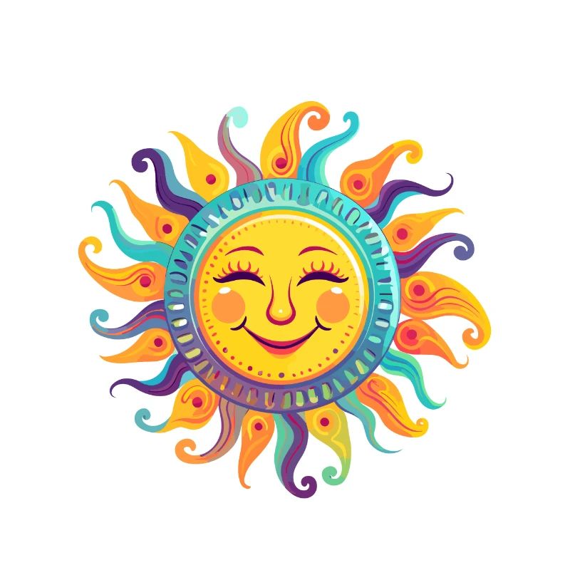 die fröhliche Sonne