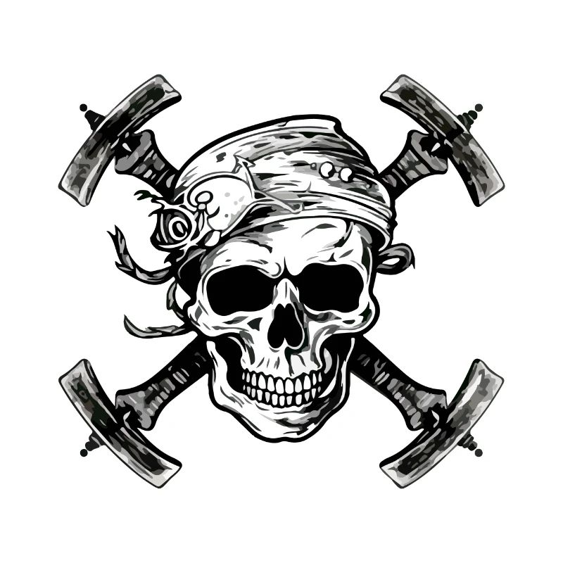 Piratenkopf Nr. 2