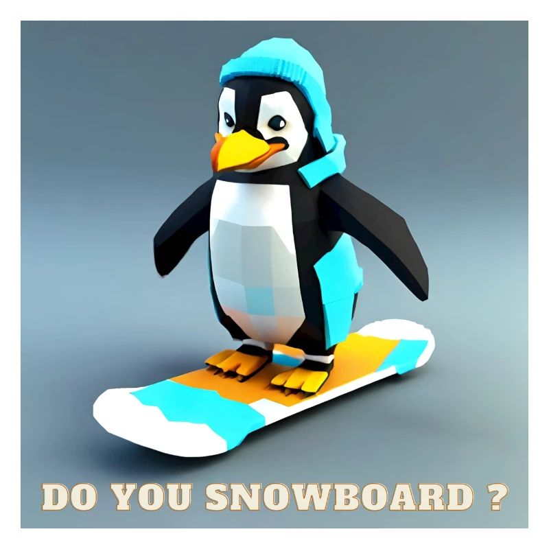 Snowboard Pingu