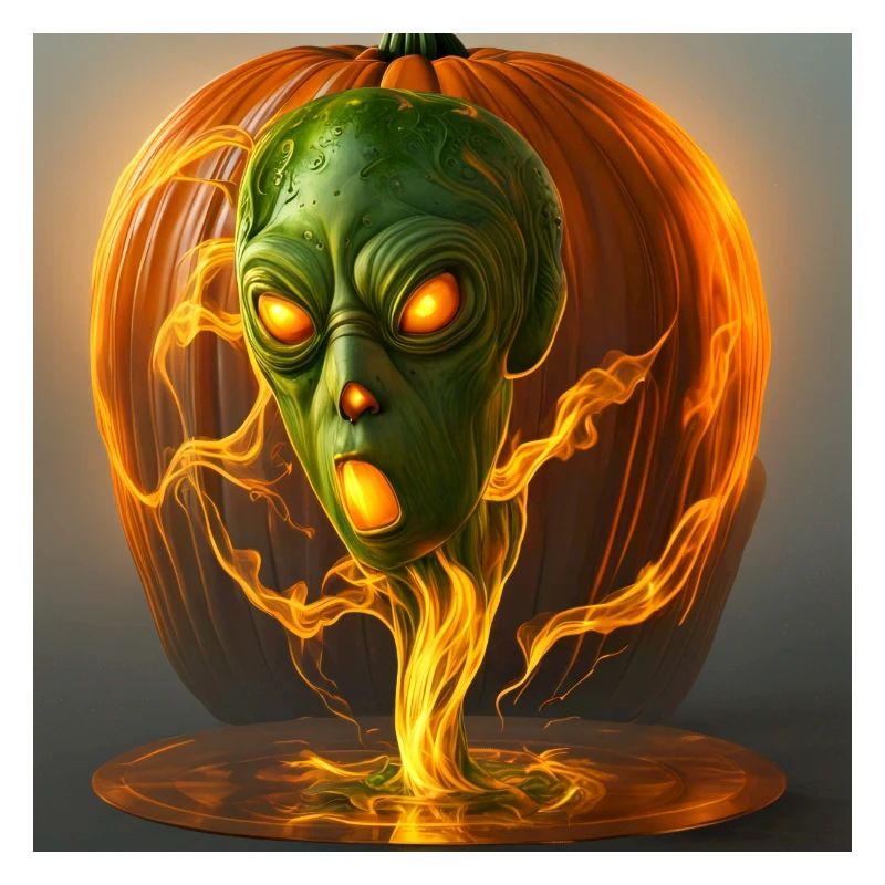 Halloween Kürbis