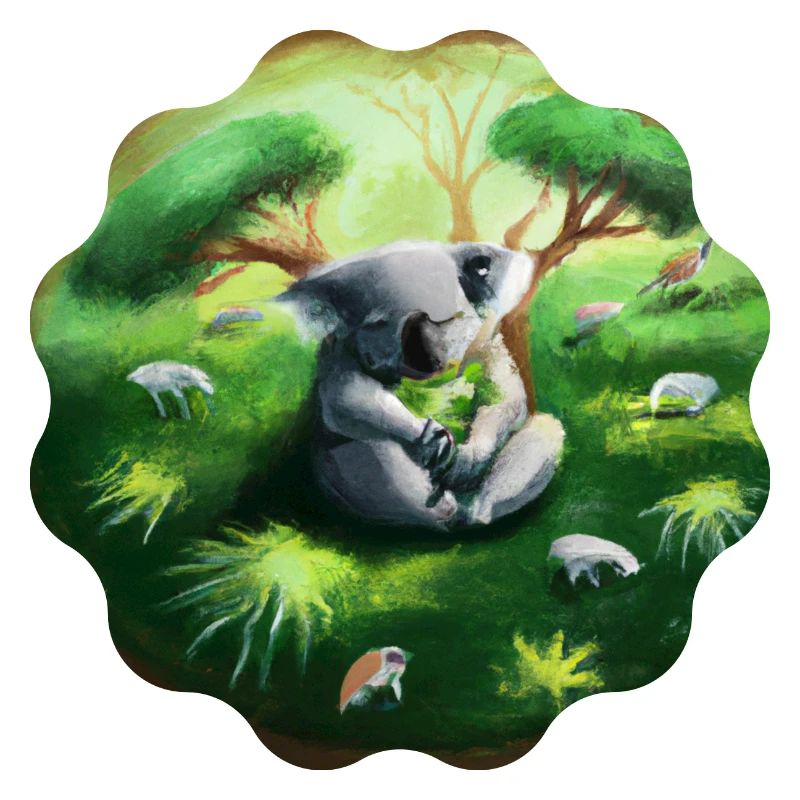 Schlafender Koala