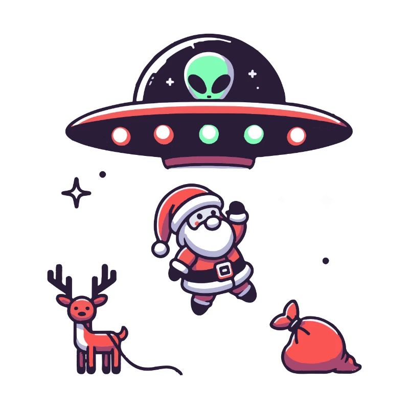 Santa Alien Entführung