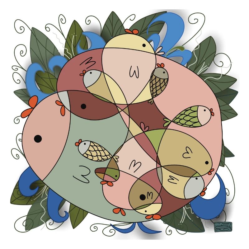 Fisch Vogel