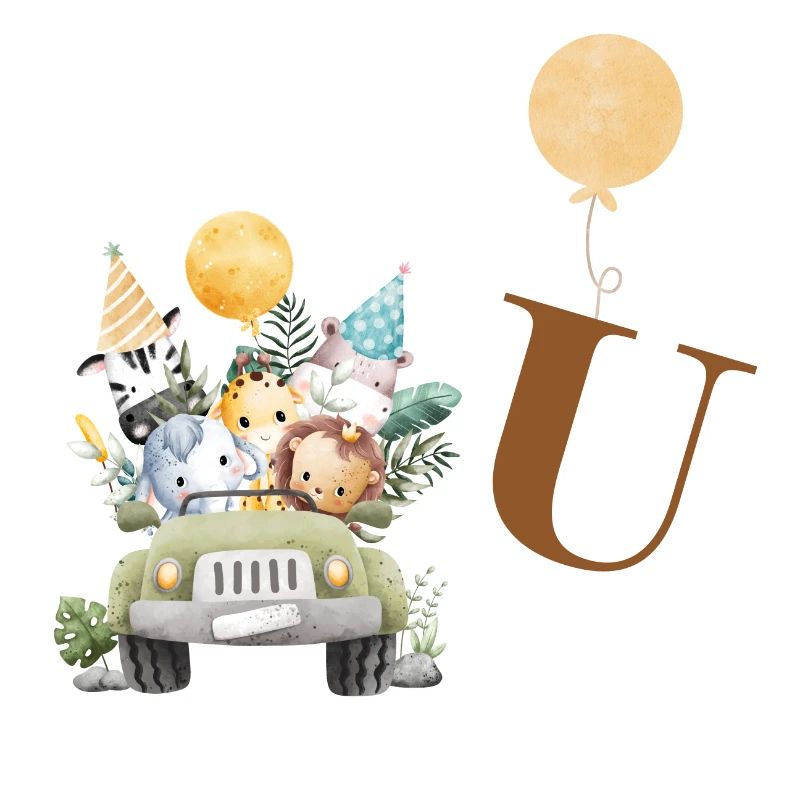 Buchstabe U Safari