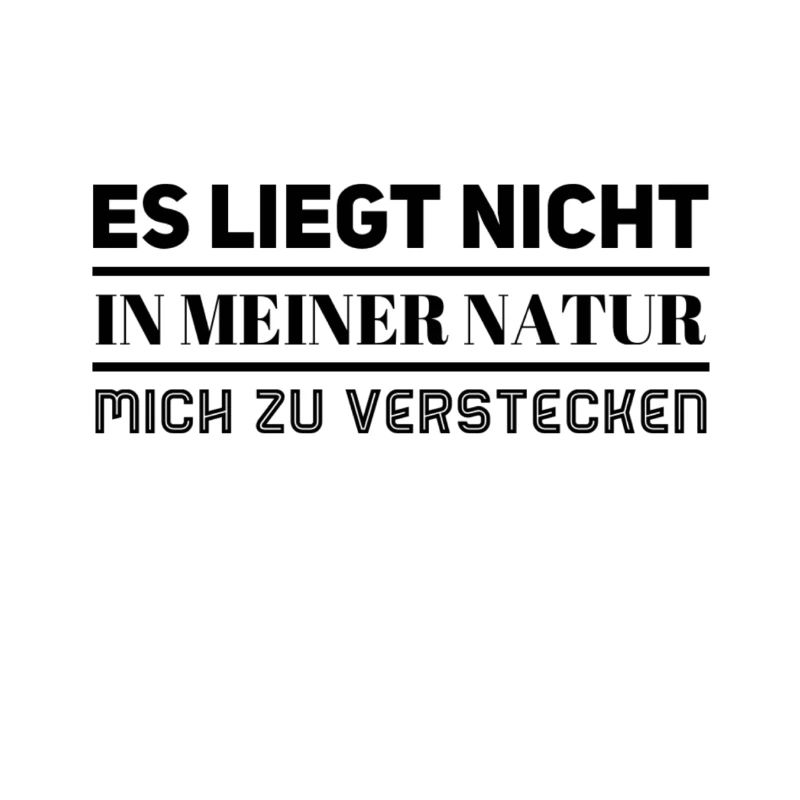 verstecken war gestern