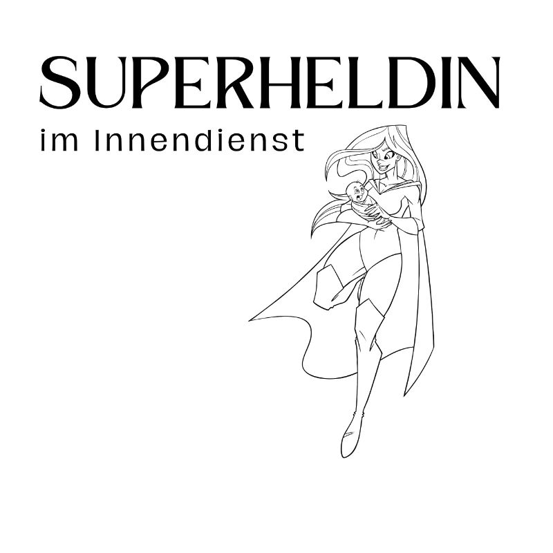 Superheldin im Innendienst