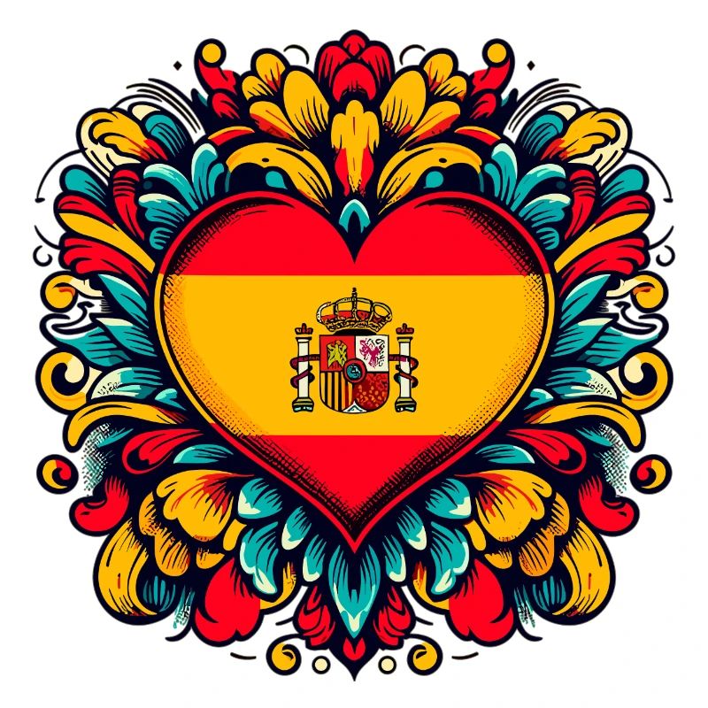Spanisches Herz