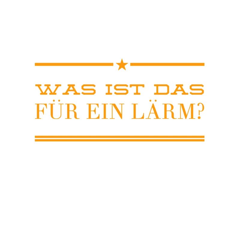 so ein Krach