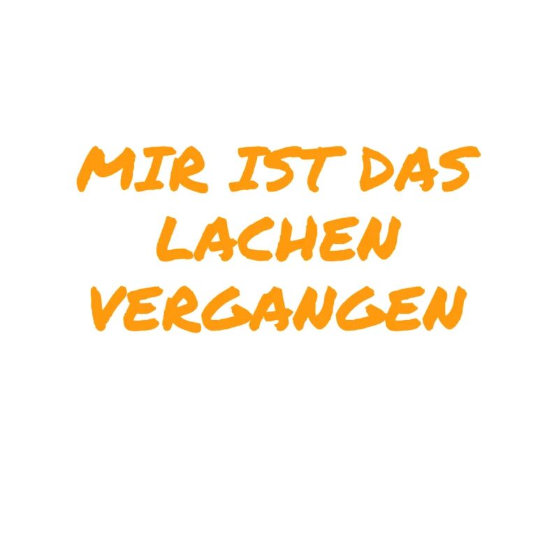 lachen war gestern