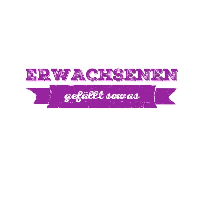 Erwachsene mögen das