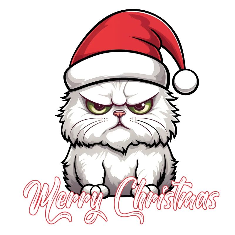 Weihnachts Katze