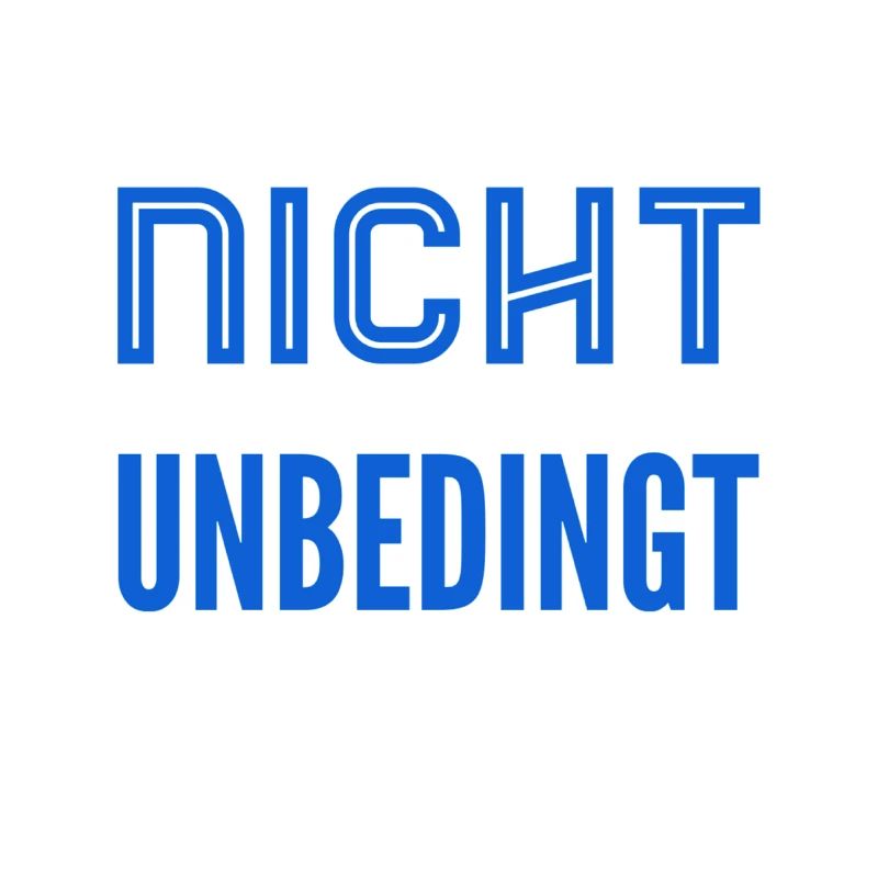 nicht zwingend