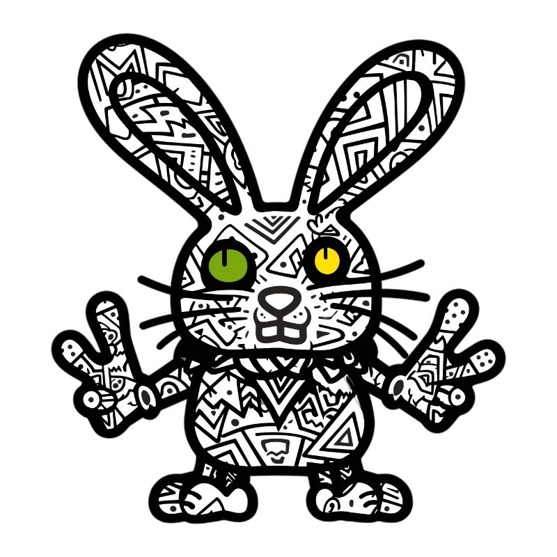 Cooler Hase