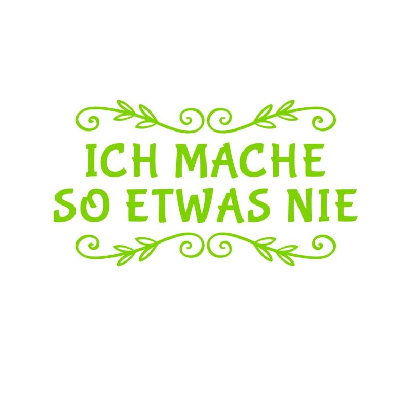 nicht mit mir