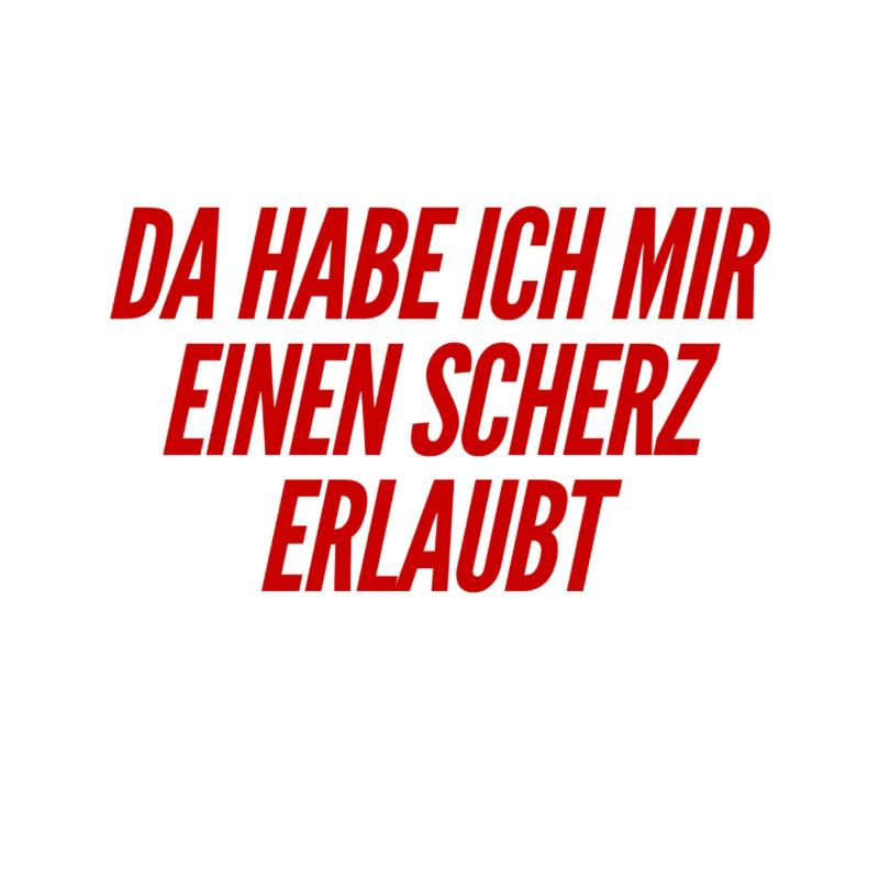 scherzhaft